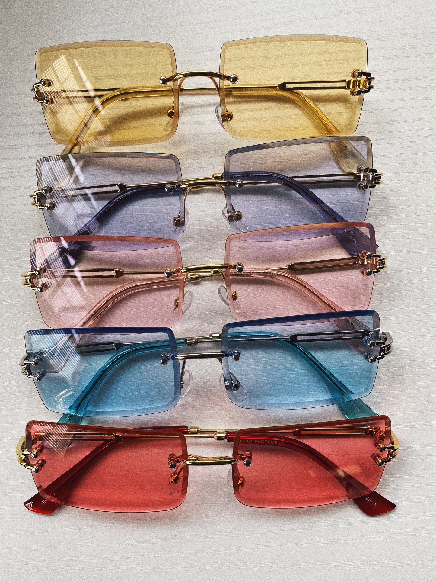 No Limit Rimless Sunglasses