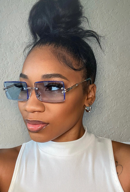 No Limit Rimless Sunglasses